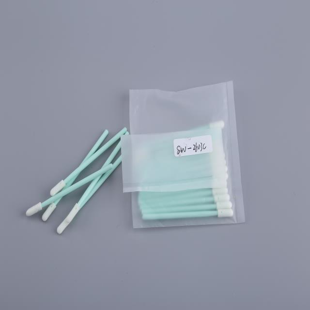 Microelectronics Plastic Q Tips Foam / Sponge Head Material Home Use