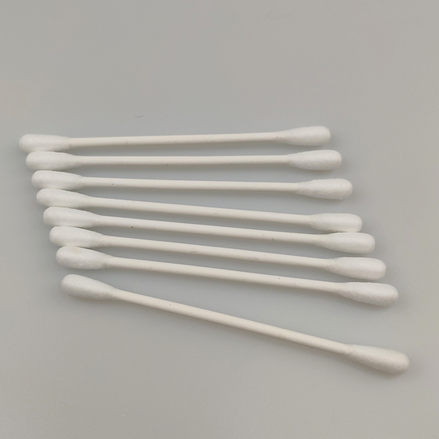 Cleanroom Mini Cotton Swab With Double Round Heads 2.6mm