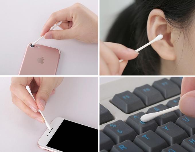 Ear Cleaning 3" 75mm Biodegradable Cotton Buds