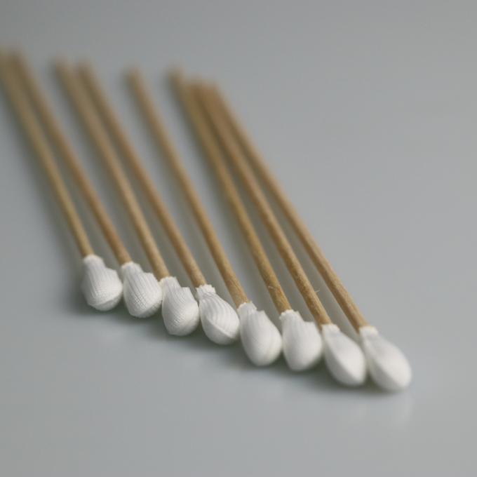 Polyester Head 150mm Medical Cotton Bud Swab Lint Free Cleanroom Swab