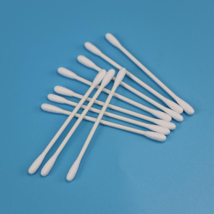 Biodegradable Paper Stick Double Round Head Qtips Cotton Bud Swab For