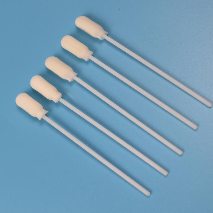 ABS Stick 10cm Large Round Foam Tip Disposable Sampling Swab Sterile