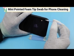 Double Pointed Head Cleanroom Sponge Foam Swab TX750 Lint Free