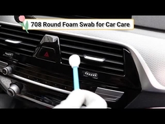 708 Long Handle Foam Swab Round Foam Tip Swab For Precision Cleaning