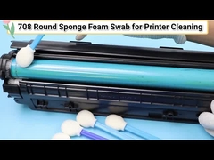 100PCS PU Foam Cleaning Swabs Mold Cleaning Swab With PP Stick