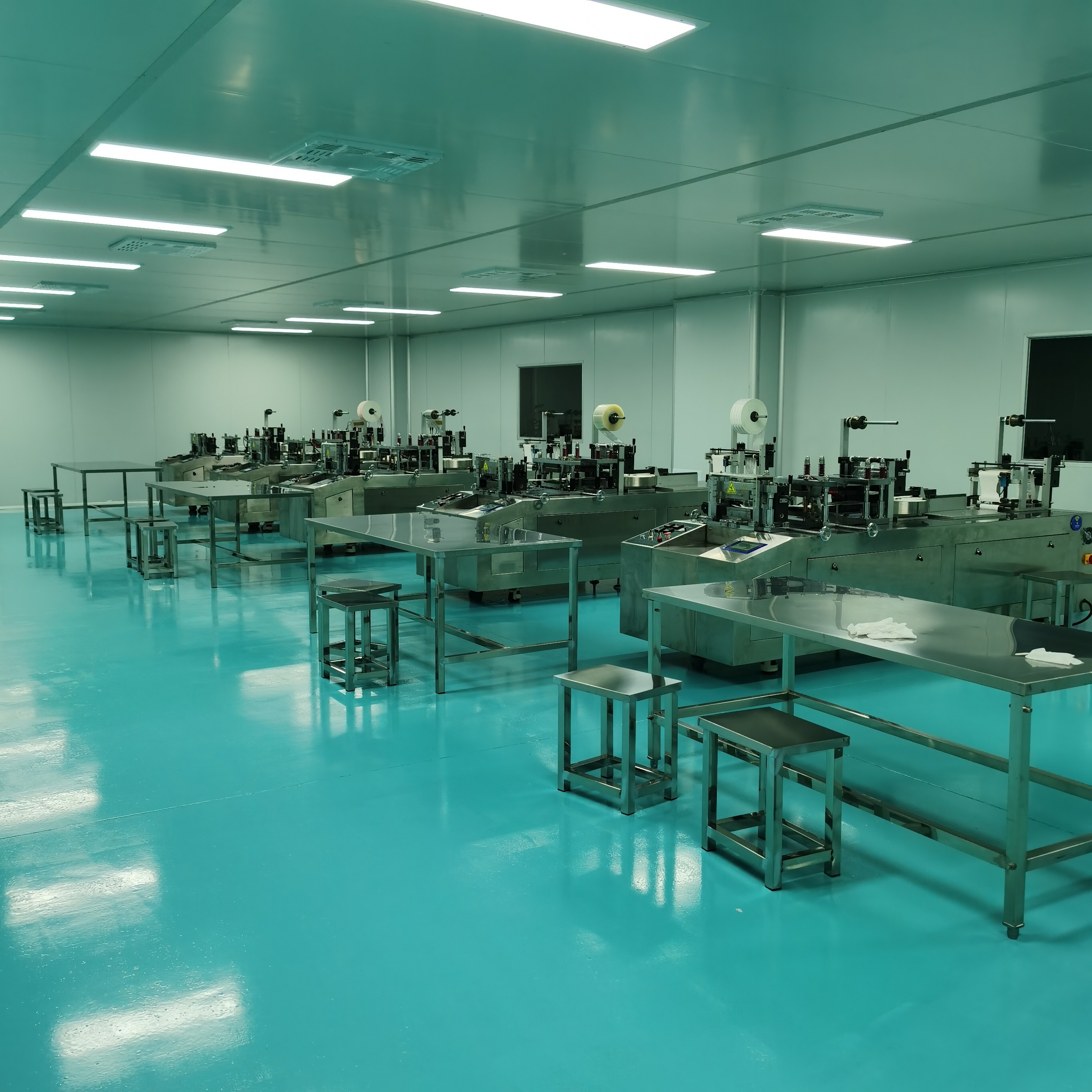 suzhou jintai antistatic products co.ltd factory production line