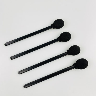 Round Foam Tip Swabs Black Handle Clean Excess Adhesives After Gluing