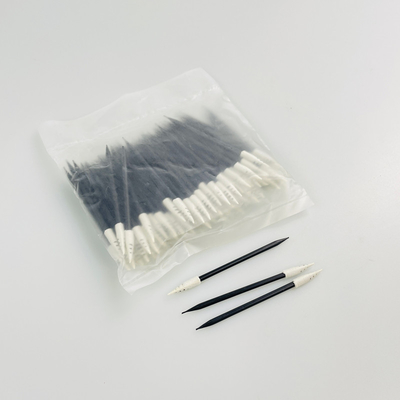 67mm Sharp Foam Swabs Spiral Sponge Stick Precision Detailing Clean