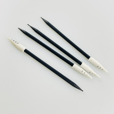 67mm Sharp Foam Swabs Spiral Sponge Stick Precision Detailing Clean