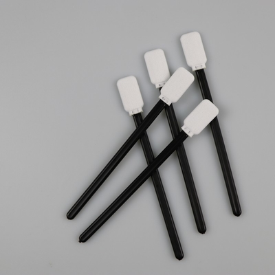 2 Layers Square Large Format Printer Cleaning Polyester Swabs With Black Handle