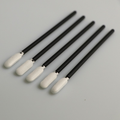 Black Handle Sponge Cleaning Stick Lint Free For Cleanroom