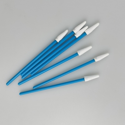Small Pointed Dacron Head Polyester Tip Swab 3&quot; Lint Free Double Layer