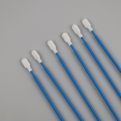 6.5" Lint Free Long Handle Polyester Swabs Cleanroom Paddle Dacron Cleaning