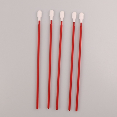 165mm Long Handle Cleanroom Polyester Tip Swab For PCB Cleaning