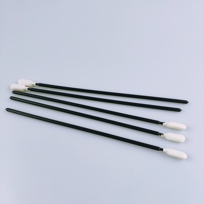 6.5" Cleanroom Long Black Handle Sponge Foam Swab Lint Free