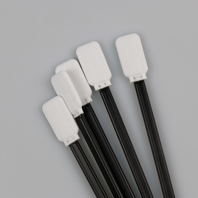 Lint Free Double Layers Rectangular Polyester Swab For Keyboard Cleaning