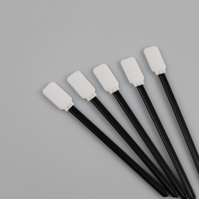 Lint Free Double Layers Rectangular Polyester Swab For Keyboard Cleaning