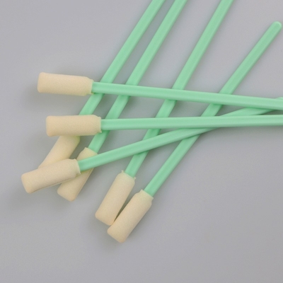 Dust Free Cleanroom Sponge Foam Tip Cleaning Swabs For Printer