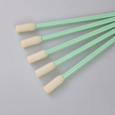Dust Free Cleanroom Sponge Foam Tip Cleaning Swabs For Printer
