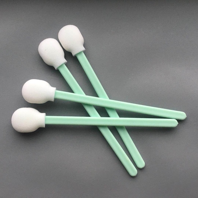 Round Lollipop Sponge Foam Cleaning Swab For Cleanroom Lint Free