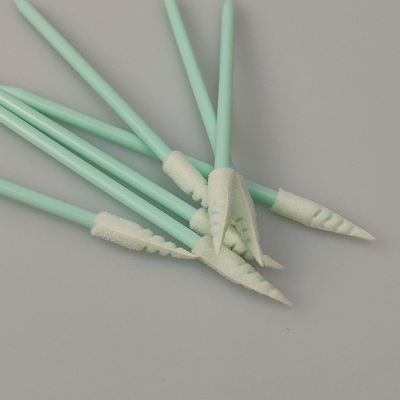 Lint Free Mini Spiral Pointed Sponge Foam Tip Swab For Watch Cleaning