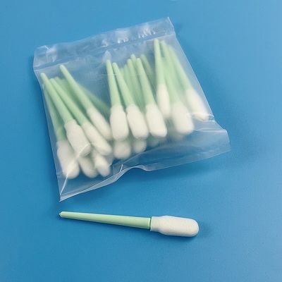 Big Sponge Tip Head Polyurethane Foam Swab with High Absorbency for Cleanroom Grade Applications