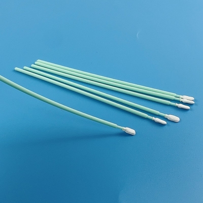 6.4'' Long Polyester Cleaning Swab Lint Free With Flexible Paddle Optical Lens Clean
