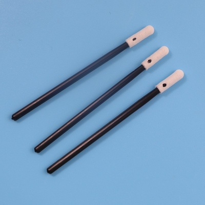 Round Mini Head Black Handle Sponge Foam Swab 3.2mm Lint Free