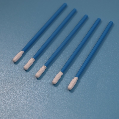 TX743 Blue Handle Precision Cleaning Cleanroom Polyester Swab Lint Free