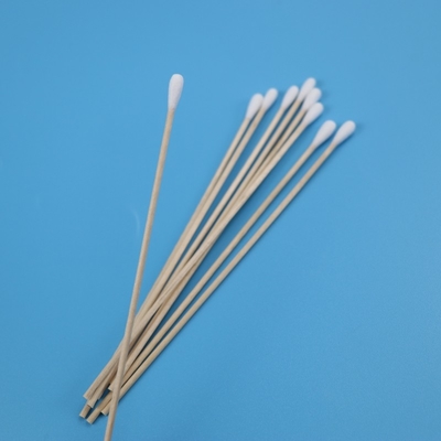 6" Long Wooden Stick Cotton Swab Qtips Eco Friendly