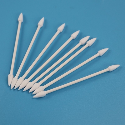 4.7mm Biodegradable Paper Stick Double Pointed Qtips Cotton Swab For Cleanroom