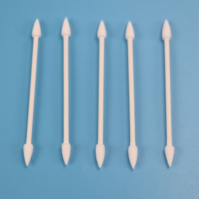 4.7mm Biodegradable Paper Stick Double Pointed Qtips Cotton Swab For Cleanroom
