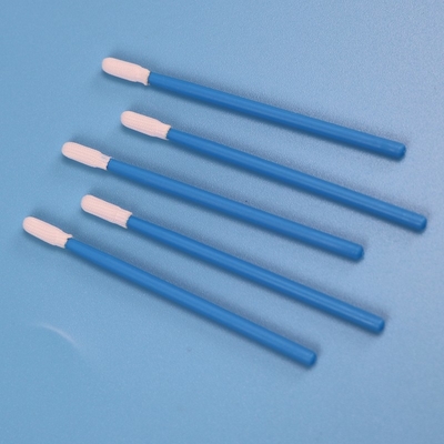 Lint Free Green Handle Small Polyester Cleanroom ESD Swab TX743B