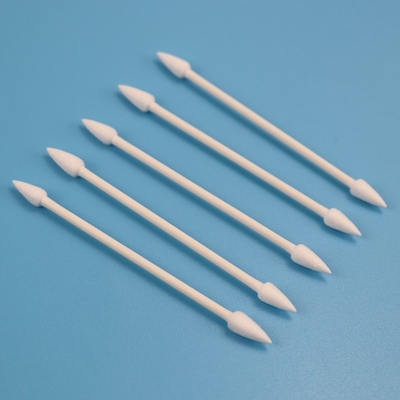 Eco Friendly Paper Stick Double Pointed Heads Qtips Cotton Swab For Cleanroom CA-003