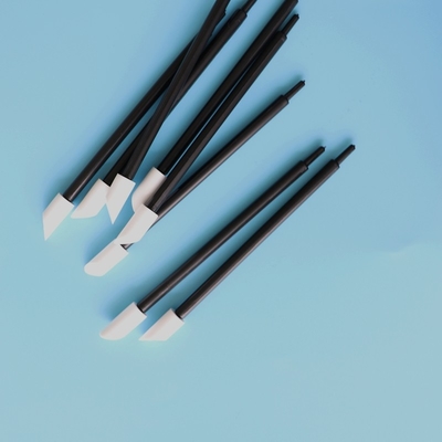 Black PP Stick 8mm PU Foam Swab High Absorbency Printhead Cleaning Swab