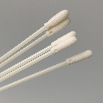 10 Bags MOQ PU Foam Tip Cleaning Swabs With Black Stick