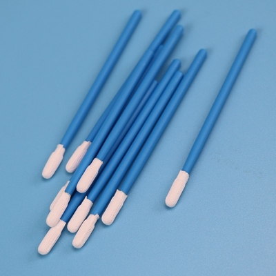 TX743 Lint Free Solvent Resistant Non Abrasive Dacron Polyester Swab For Cleanroom