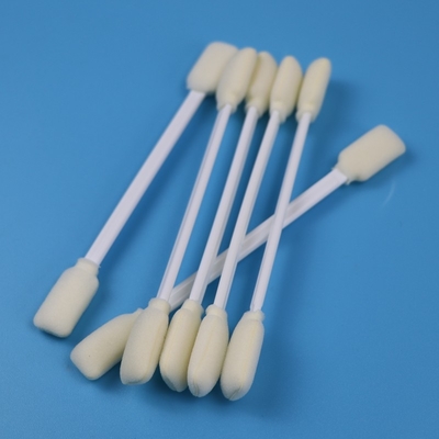 High Absorbency Rectangle Sponge Stick Double Ended Foam Swab For Printhead Cleaning