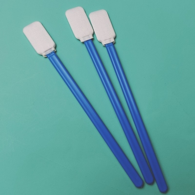 714 Lint Free Flat Square Dacron Cleaning Stick Car Cleaning Polyester Swab For Cleanroom