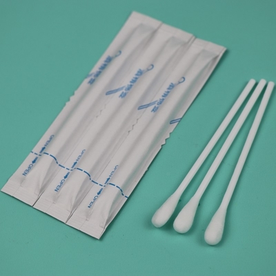 Plastic Handle Pre-Wet Qtips Medical Cotton Bud Swab Applicator With Alcohol