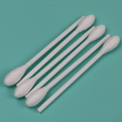Disposable 9.6mm Big Round Head Cotton Bud Swab Applicator With Plastic Handle