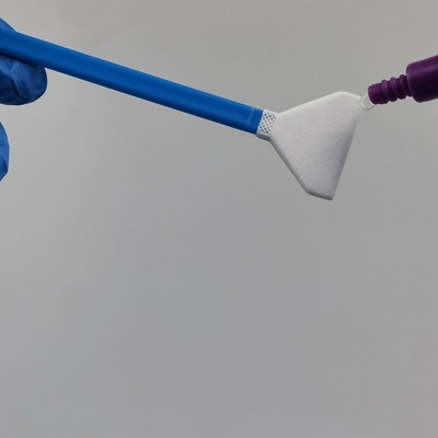 Lint Free Soft Sensor Cleaning Swabs for Camera Absorbent Microfiber V Shape Individual Wrapped Pack