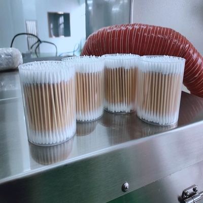 Automatic Stainless Steel Medical / Daily Swab Machine 100 Swabs Per Minute Capacity