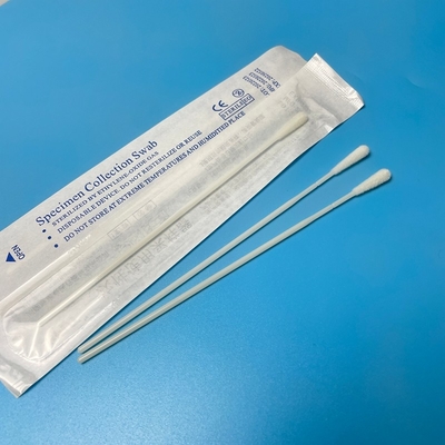 6-Inch Nylon Flocked Swabs for Oral Sampling and DNA Collection