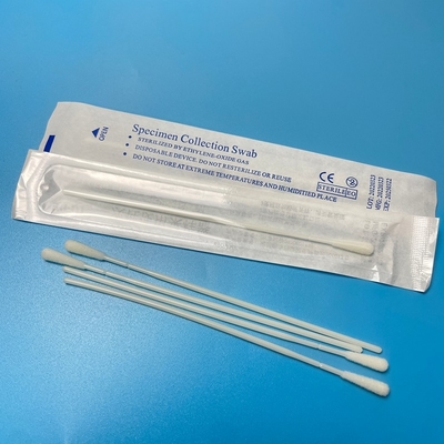 Disposable Sterile Nylon Flocked Swab 150mm for Viral Transport Media