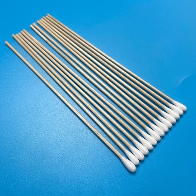 Wooden Cotton Swab 150mm Long Specimen Collection Swabs