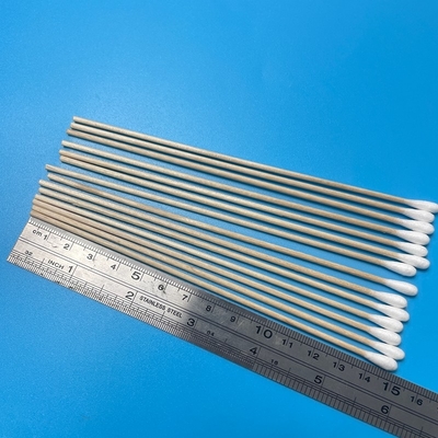 5mm Diameter Cotton Tip Wooden Cotton Swab 150mm Long Disposable Swab