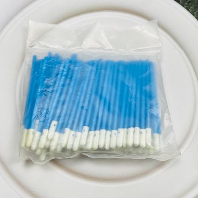 Microelectronics Plastic Q Tips Foam / Sponge Head Material Home Use