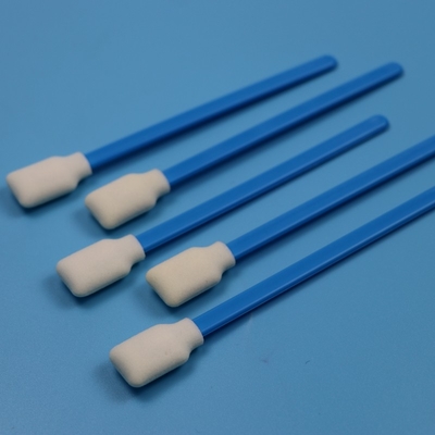 707 LintFree Square Sponge Stick Mimaki Printer Cleaning Foam Swab With Blue Handle