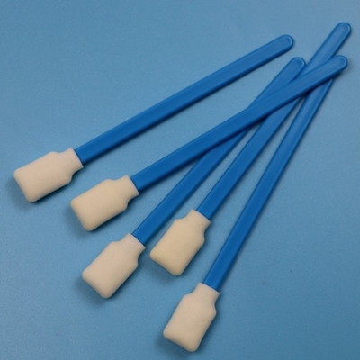 707 LintFree Square Sponge Stick Mimaki Printer Cleaning Foam Swab With Blue Handle